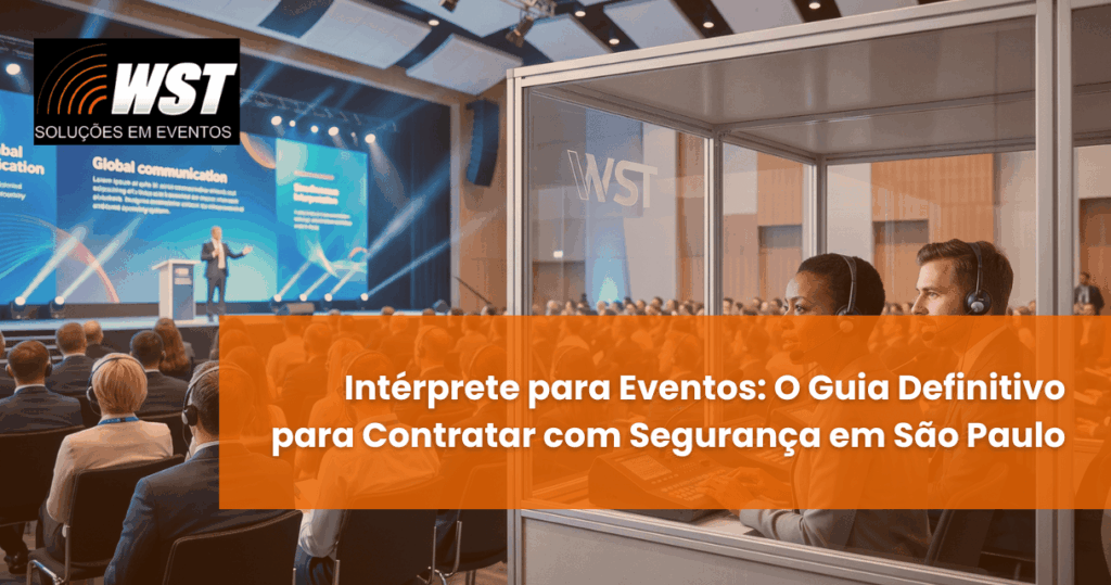 intérprete para eventos