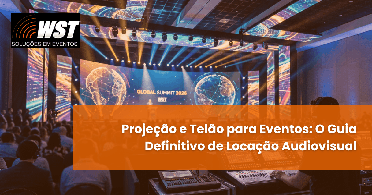 projeção e telão para eventos