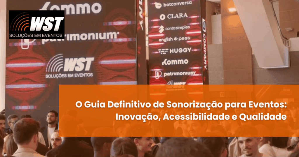 sonorização para eventos