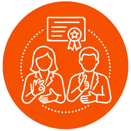 intérpretes certificados e experientes
