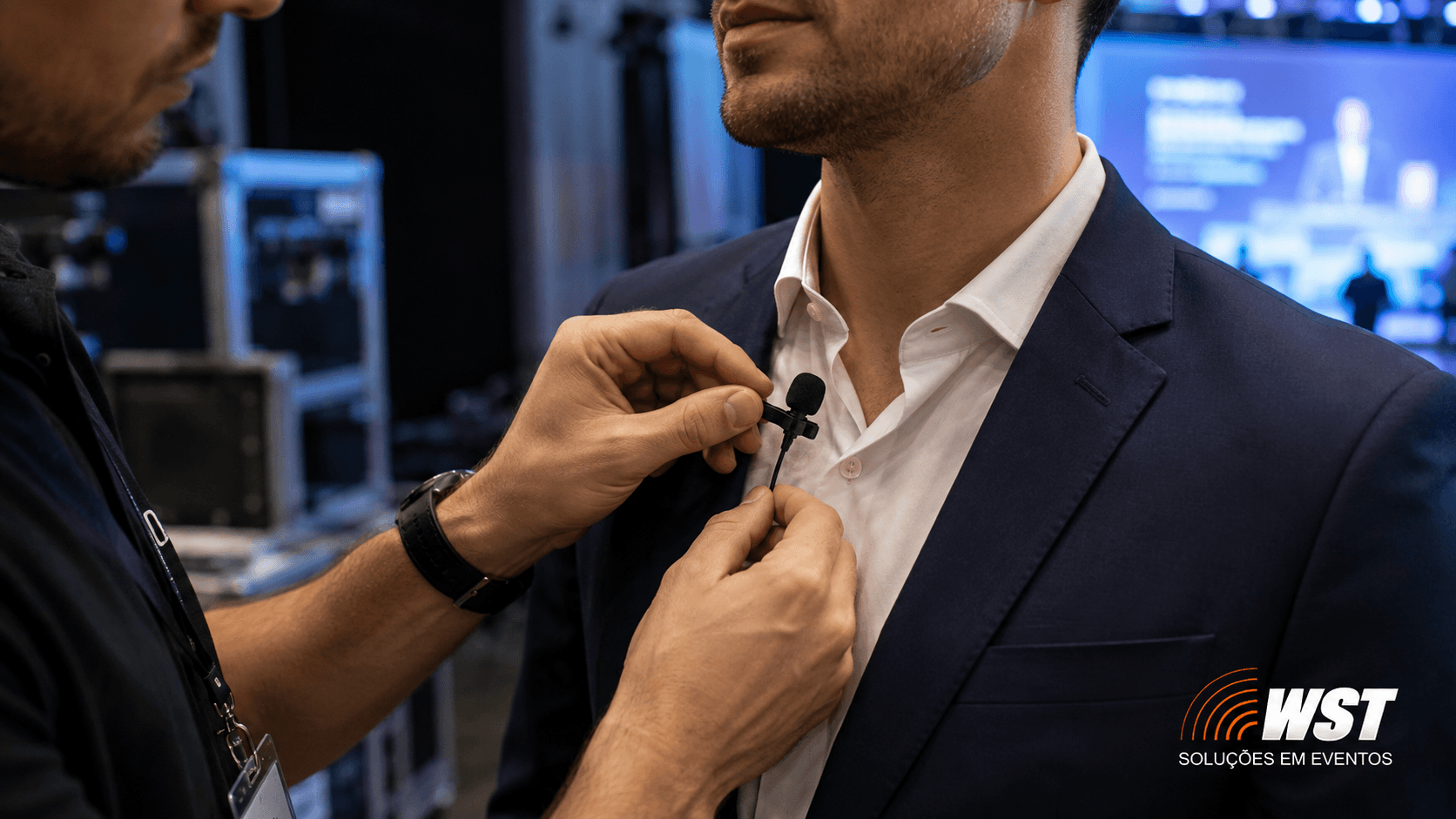 microfone para eventos corporativos